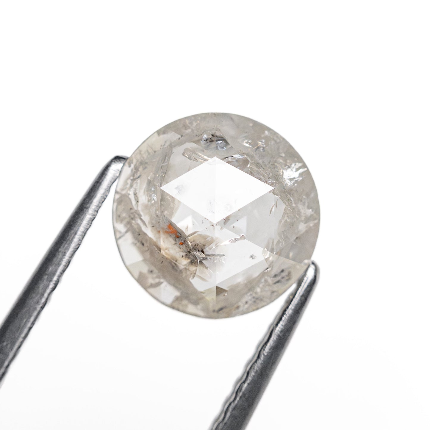 1.36ct 8.01x7.99x2.73mm Round Rosecut 25458-21
