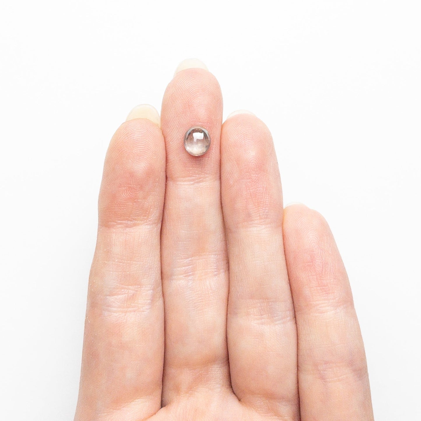 1.21カラット 6.58x5.84x3.19mm オーバルカボションカット 25461-03