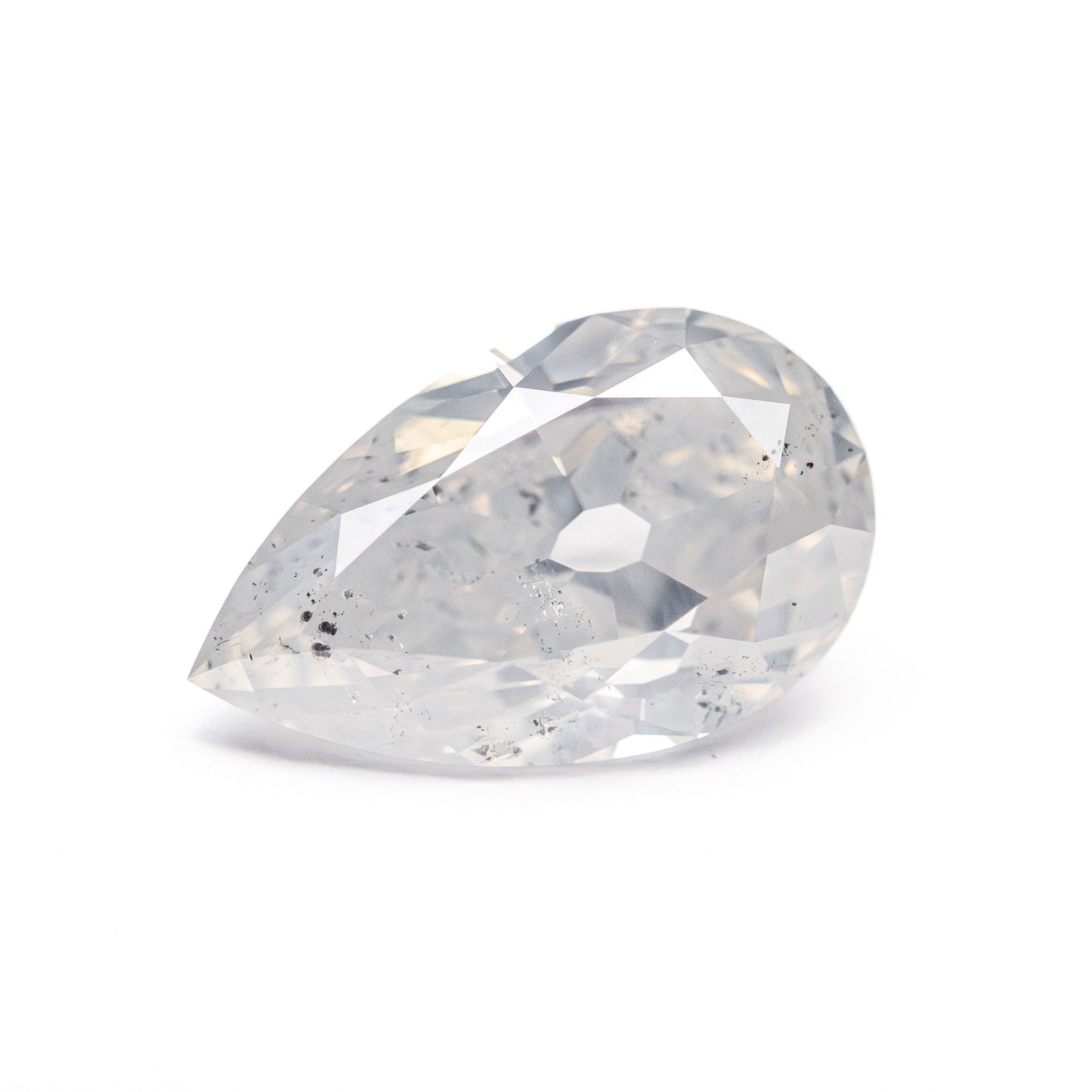 2.03ct 10.82x6.63x4.14mm ファンシーホワイト モダンアンティーク ペア ブリリアント 25475-01