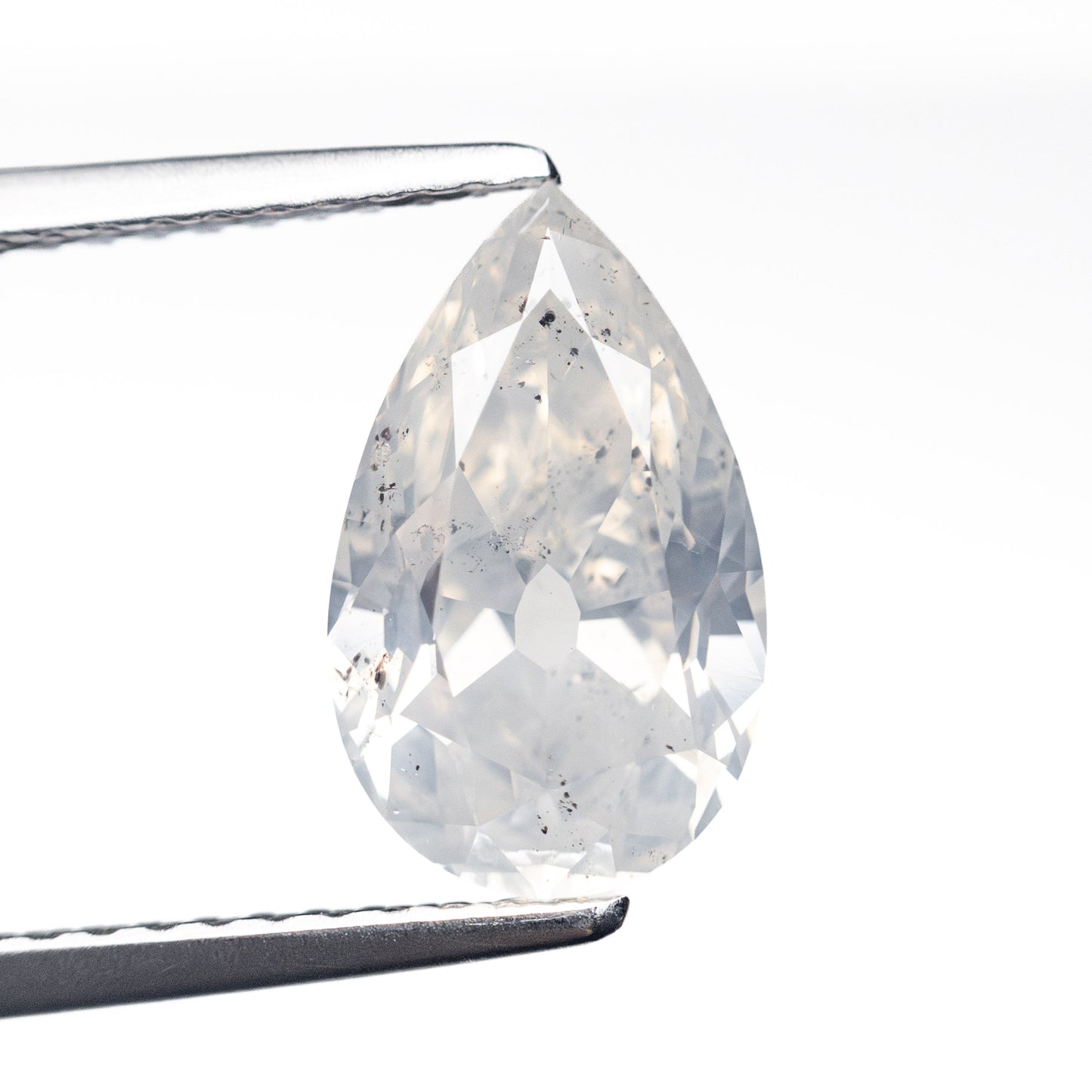 2.03ct 10.82x6.63x4.14mm ファンシーホワイト モダンアンティーク ペア ブリリアント 25475-01