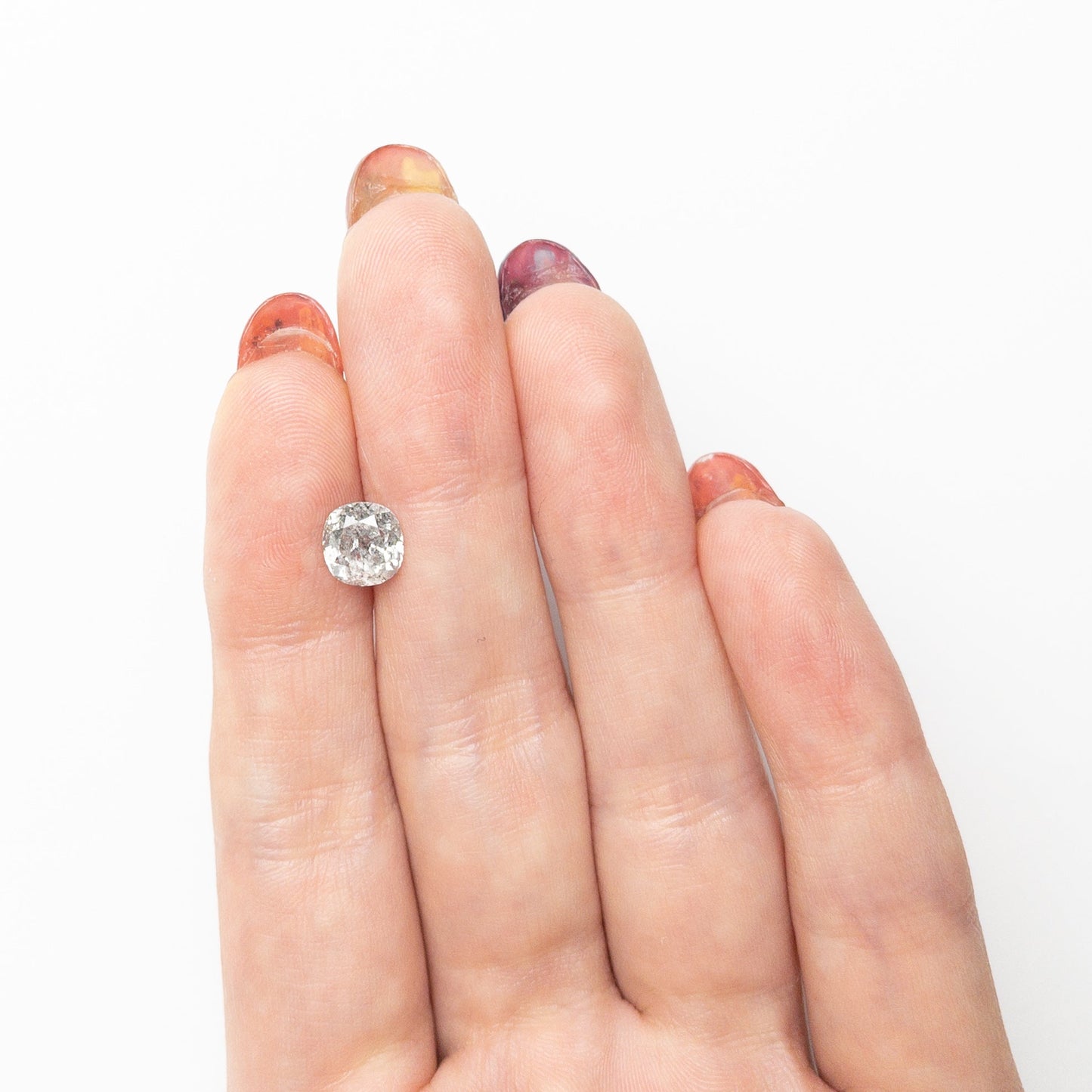 1.45ct 6.92x6.55x4.21mm モダンアンティーク オールドマインカット 🇨🇦 25552-01