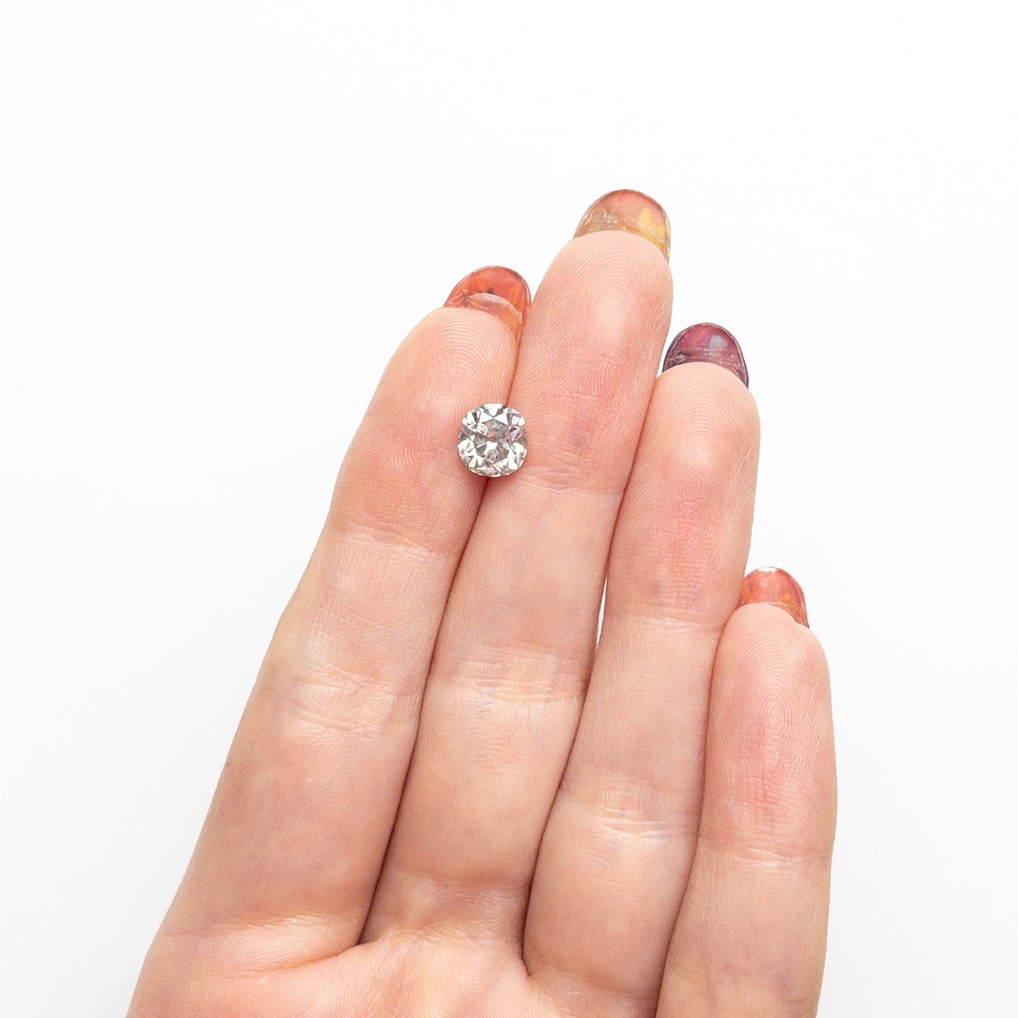 1.35ct 6.81x6.44x4.18mm モダンアンティーク オールドマインカット 🇨🇦 25558-01