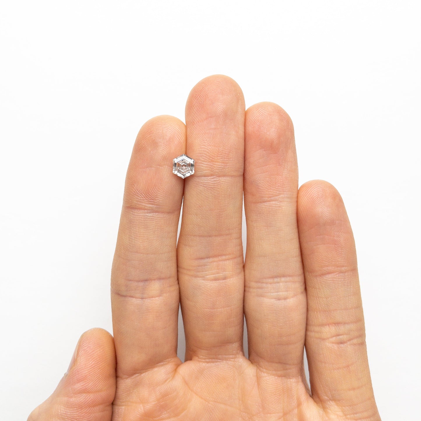 1.10ct 6.82x5.94x3.63mm ヘキサゴンステップカット 🇨🇦 25587-01