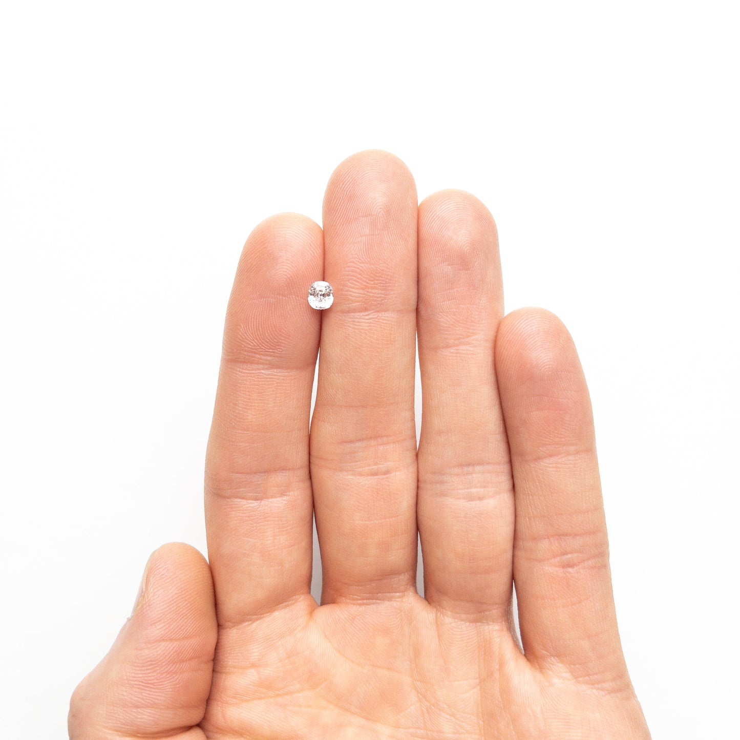 0.50ct 4.81x4.31x3.11mm SI1 D モダン アンティーク オールド マイン カット 🇨🇦 25618-01