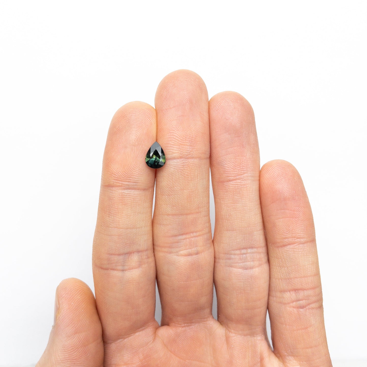 1.17ct 8.15x6.09x3.75mm ペア ブリリアント サファイア 25781-05