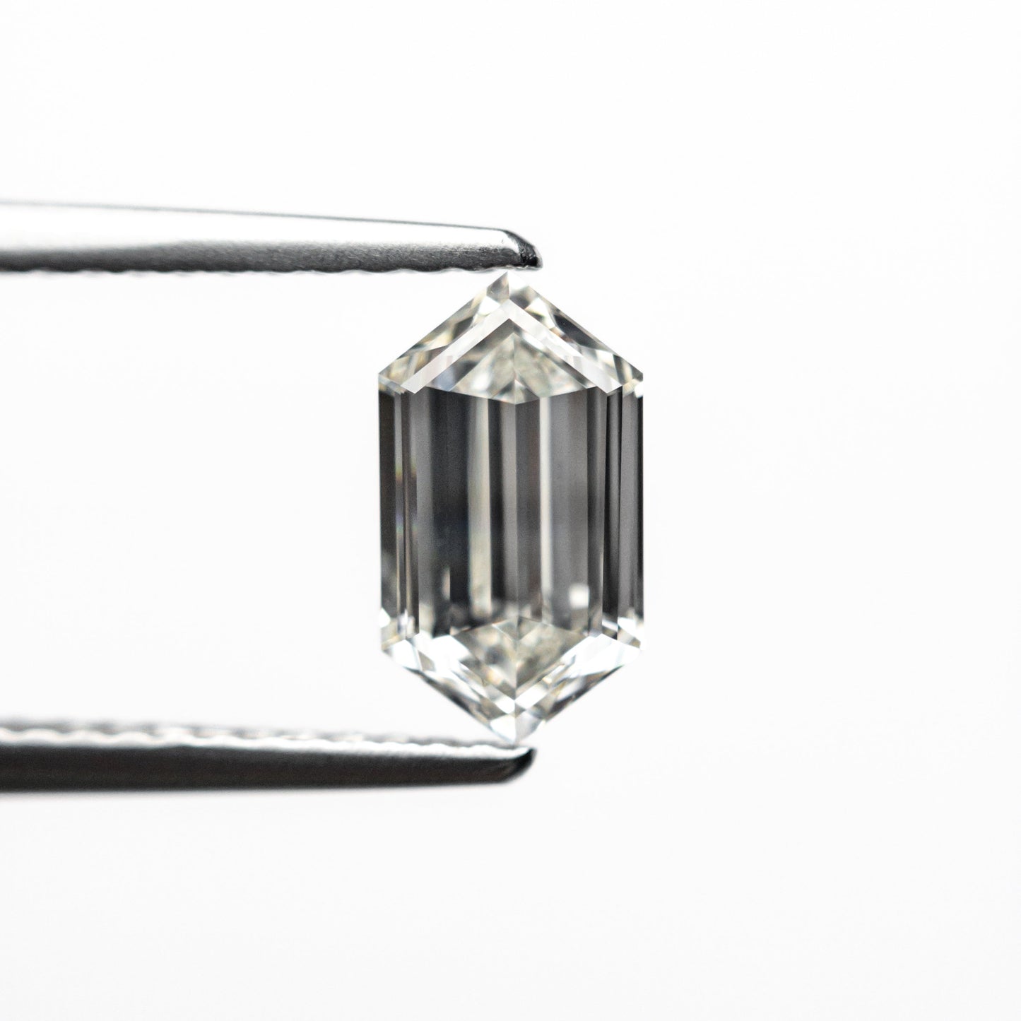 1.00ct 8.65x4.79x2.77mm GIA VS1 I ヘキサゴン ステップ カット 25803-08