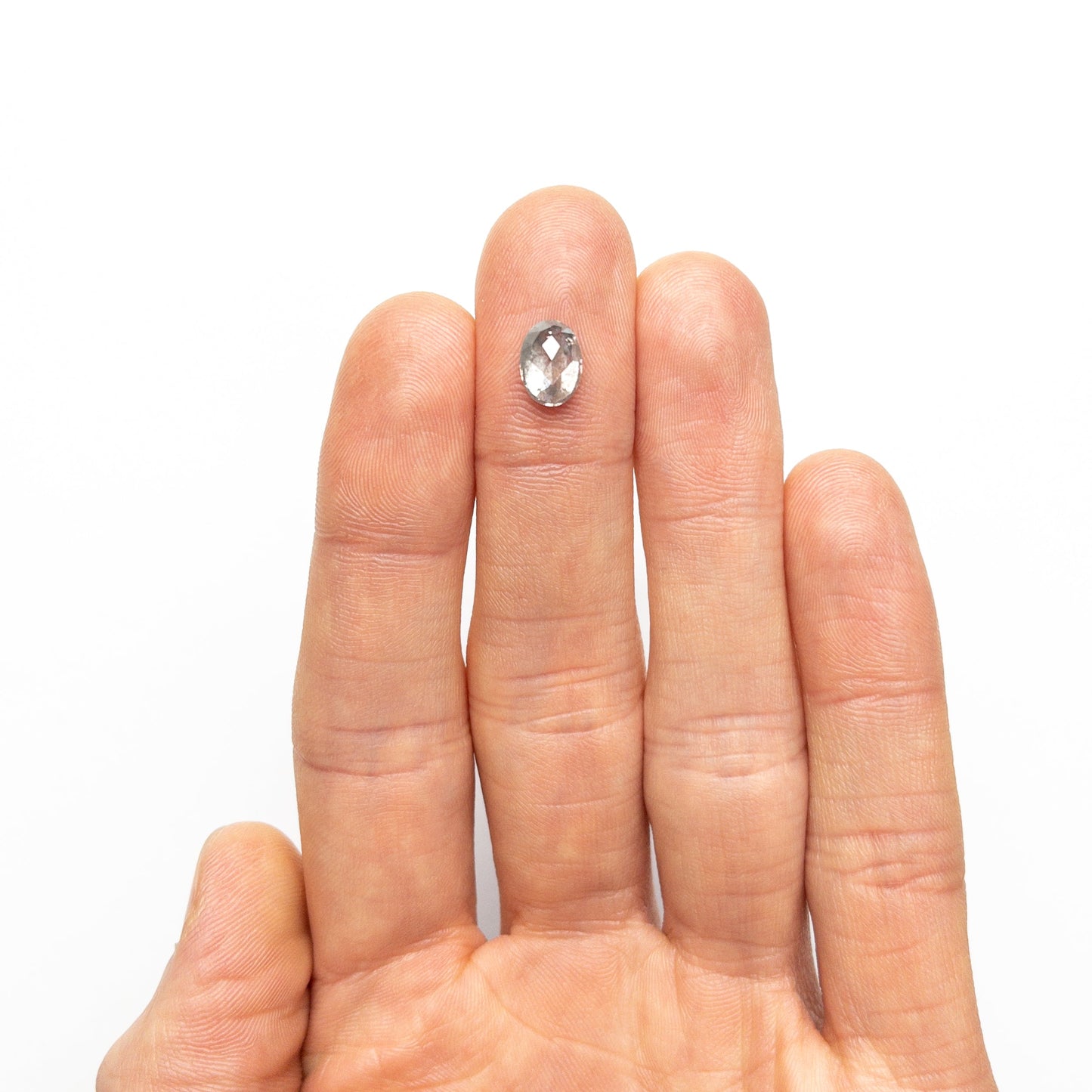 1.82カラット 8.73x6.37x4.02mm オーバル ダブルカット 25806-11