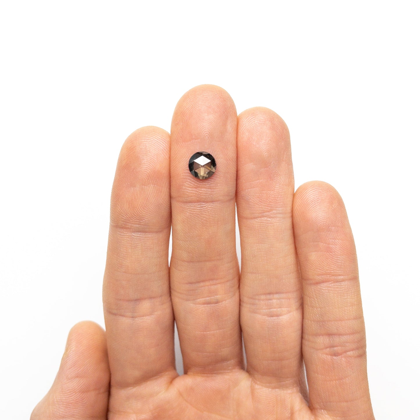 1.01ct 6.95x6.84x2.46mm ラウンド ローズカット 25809-05