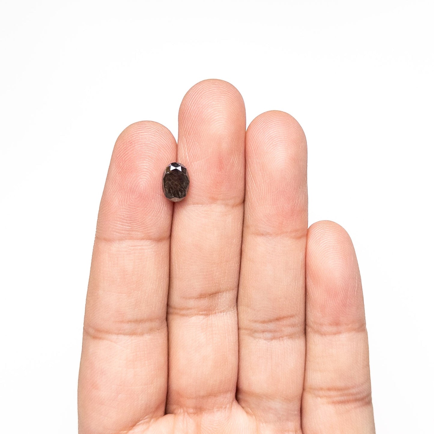 1.99カラット 8.67x6.07x4.15mm オーバル ダブルカット 25813-04