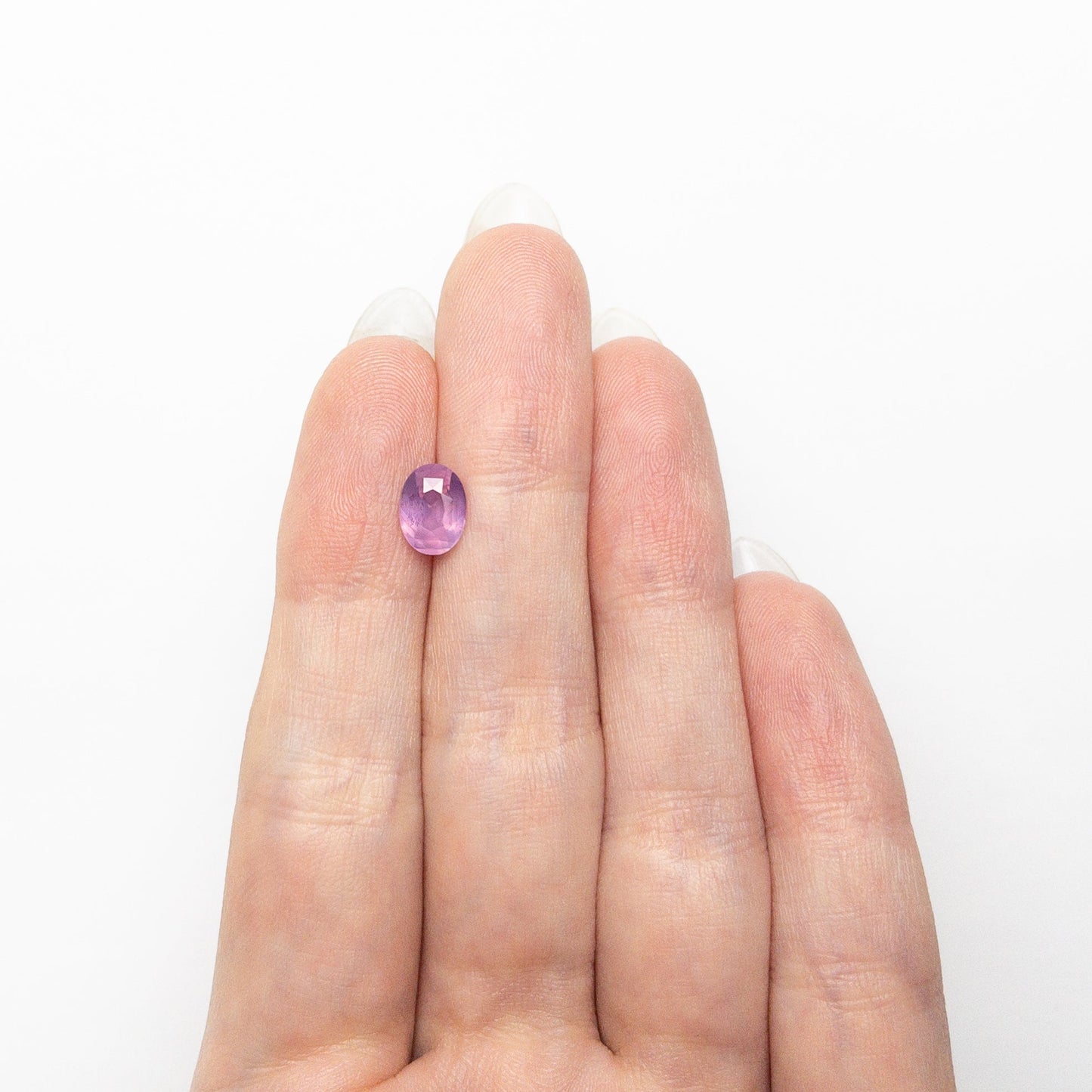 1.51ct 7.73x5.77x3.98mm オーバル ブリリアント サファイア 25845-01