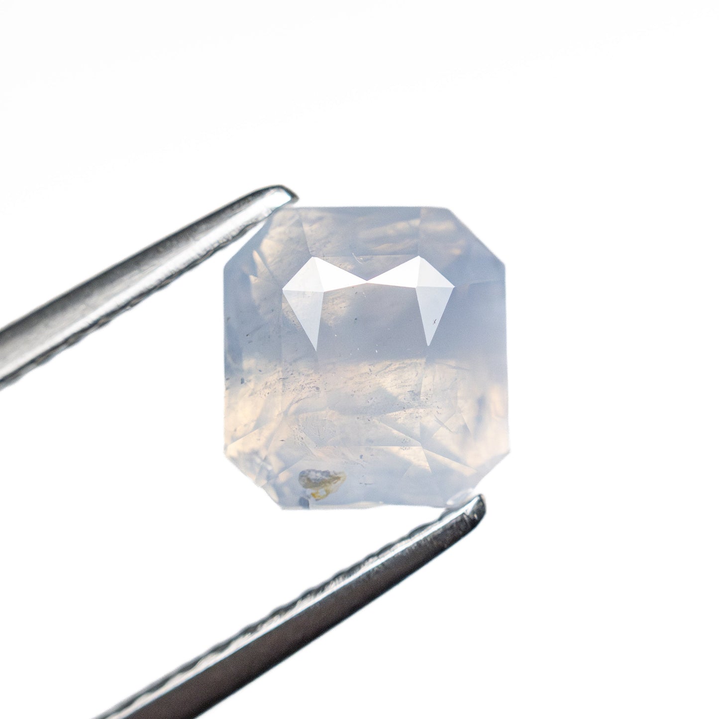 2.19ct 6.98x6.60x5.16mm カットコーナー レクタングル ブリリアント サファイア 25861-01