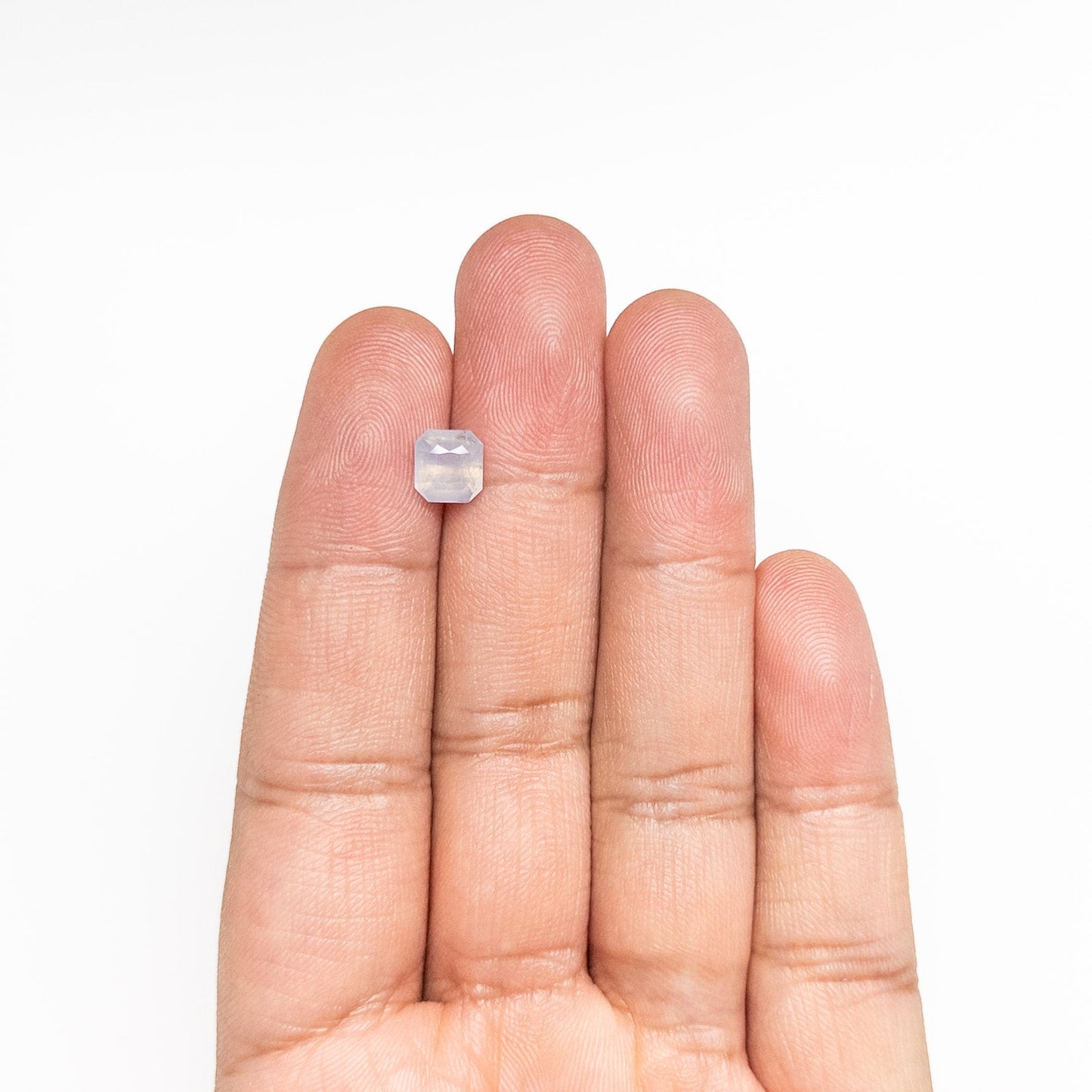 2.19ct 6.98x6.60x5.16mm カットコーナー レクタングル ブリリアント サファイア 25861-01