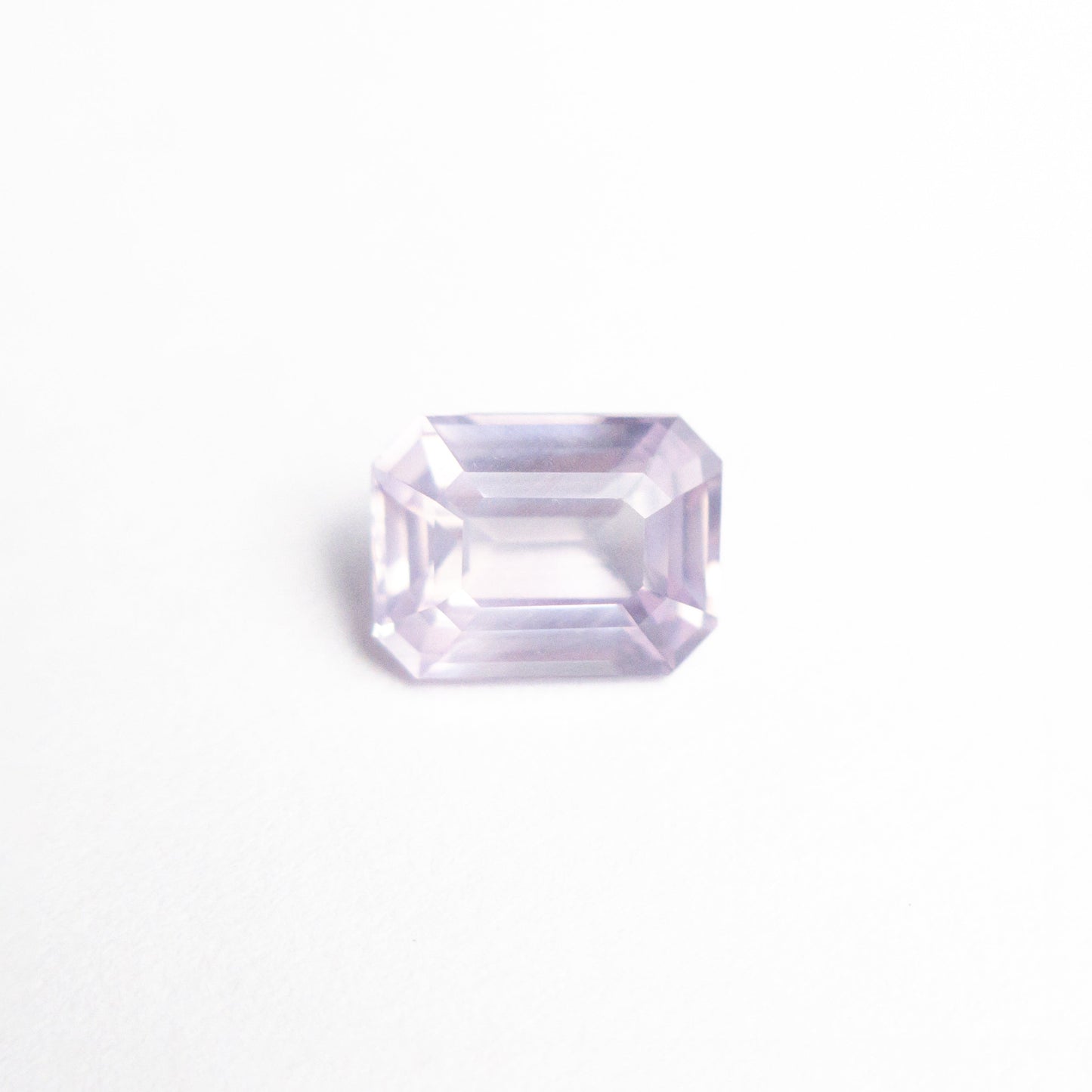 1.03ct 6.36x4.81x3.25mm カットコーナー レクタングル ステップカット サファイア 25864-01