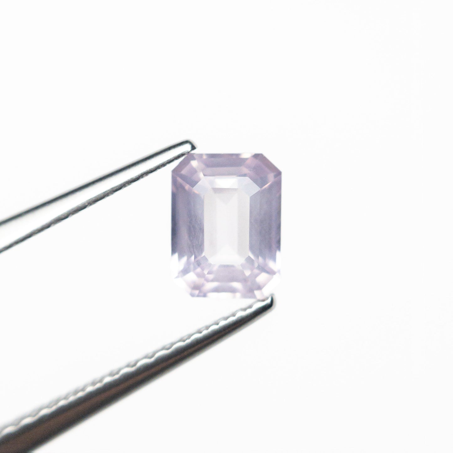 1.03ct 6.36x4.81x3.25mm カットコーナー レクタングル ステップカット サファイア 25864-01