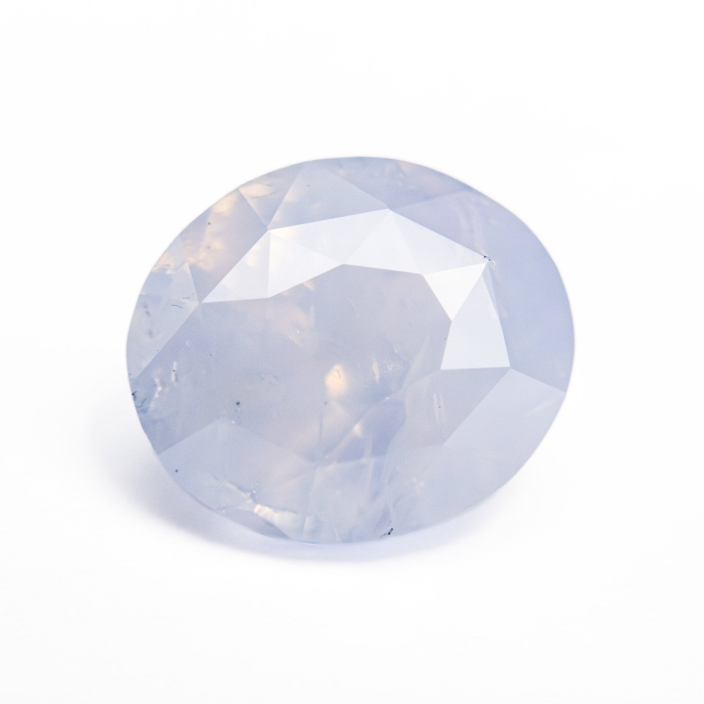 5.14ct 10.50x9.06x6.80mm オーバル ブリリアント サファイア 25872-01