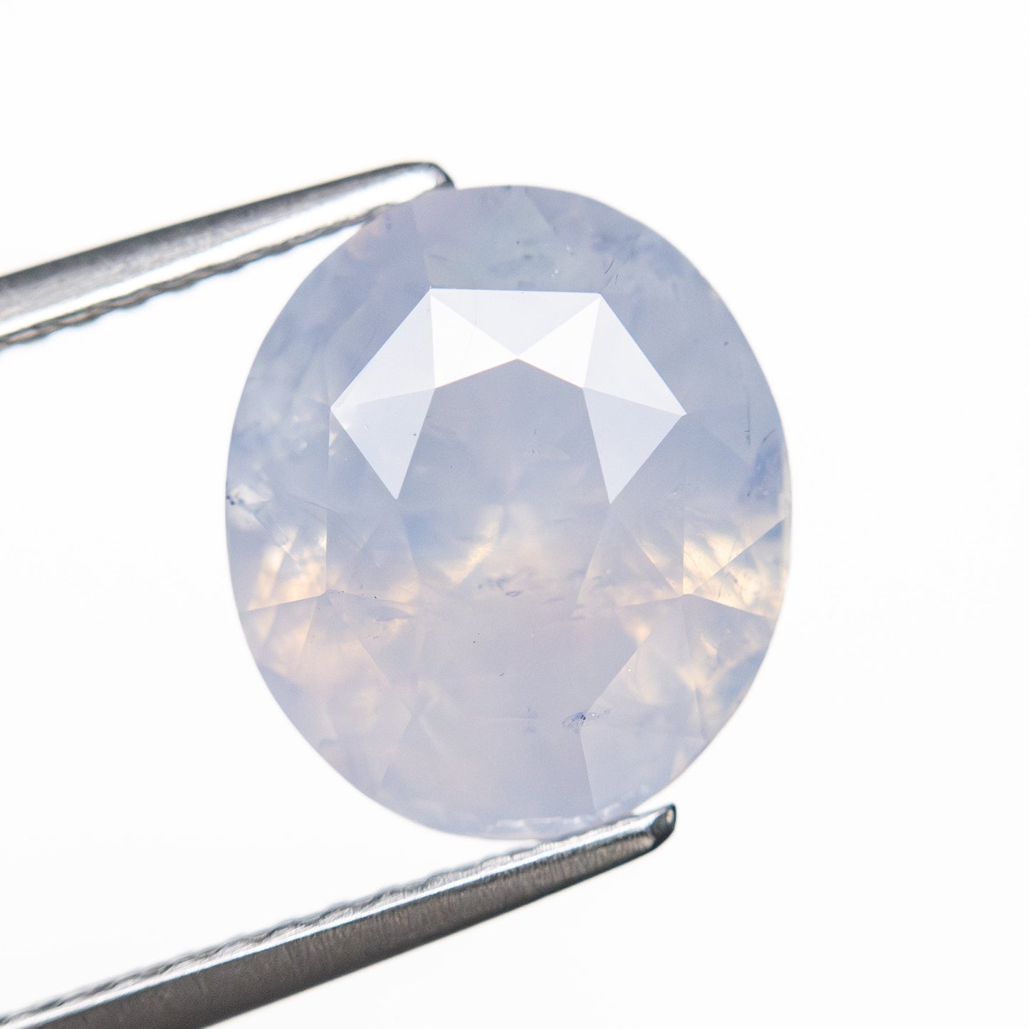5.14ct 10.50x9.06x6.80mm オーバル ブリリアント サファイア 25872-01