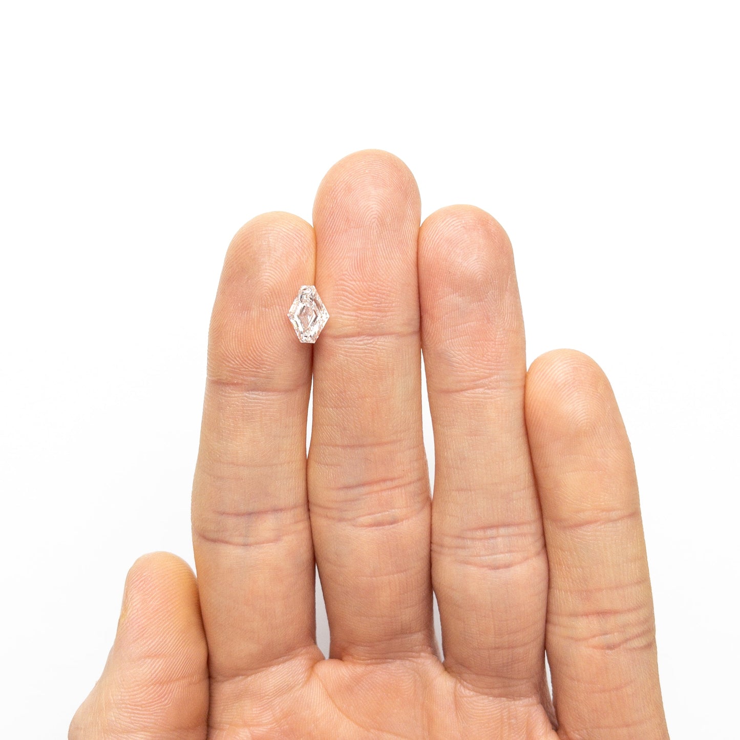 1.59ct 8.58x6.30x4.10mm GIA VS2 E ヘキサゴン ステップカット 25908-01