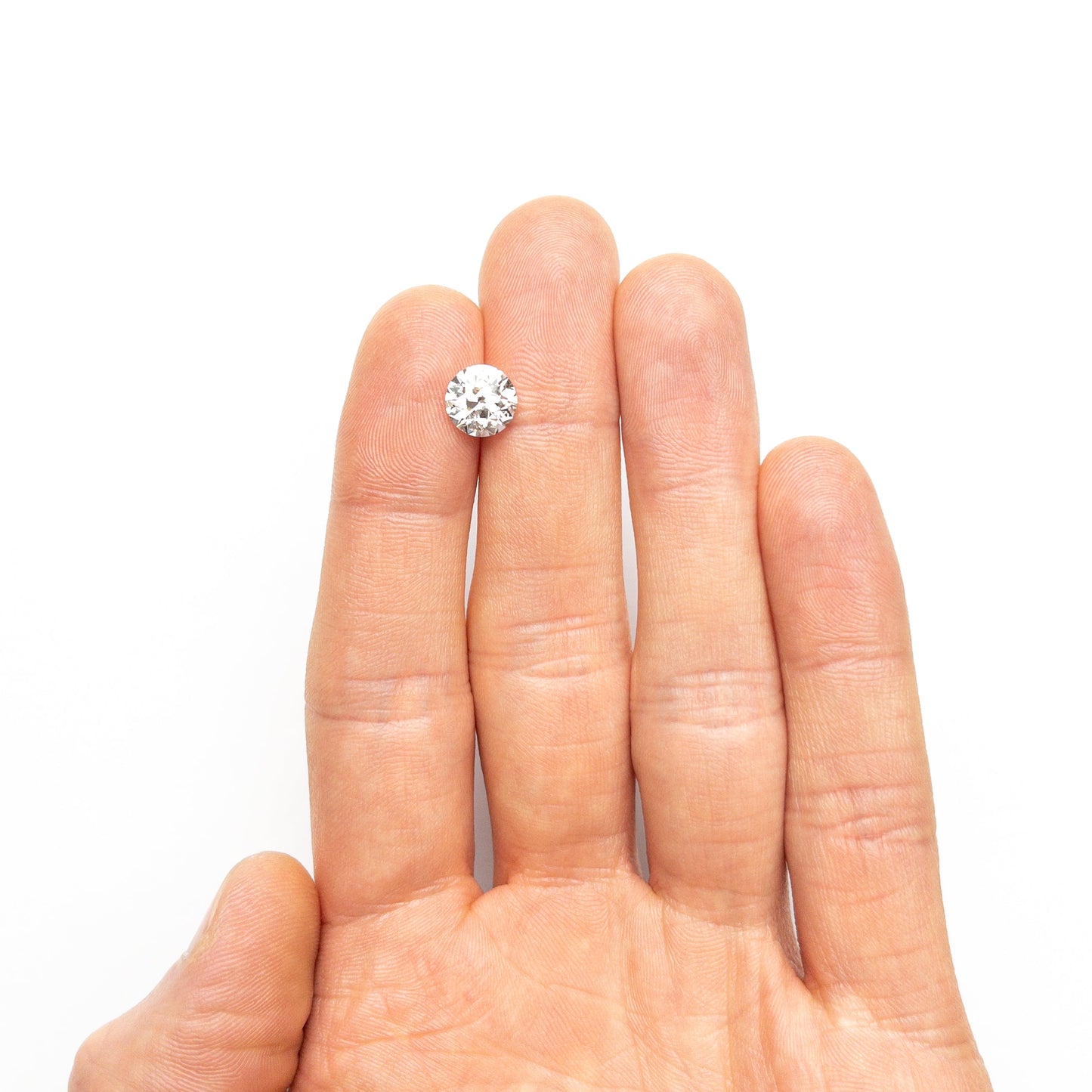 2.21ct 8.22x8.20x5.25mm GIA SI1 H アンティーク オールド ヨーロピアン カット 25917-01