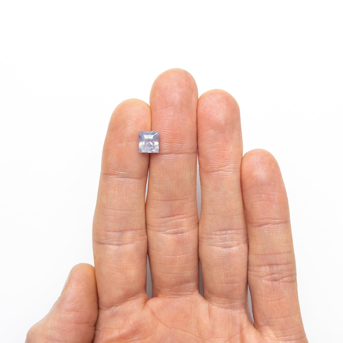 3.11ct 7.29x6.70x5.97mm 長方形 ブリリアント サファイア 26089-01