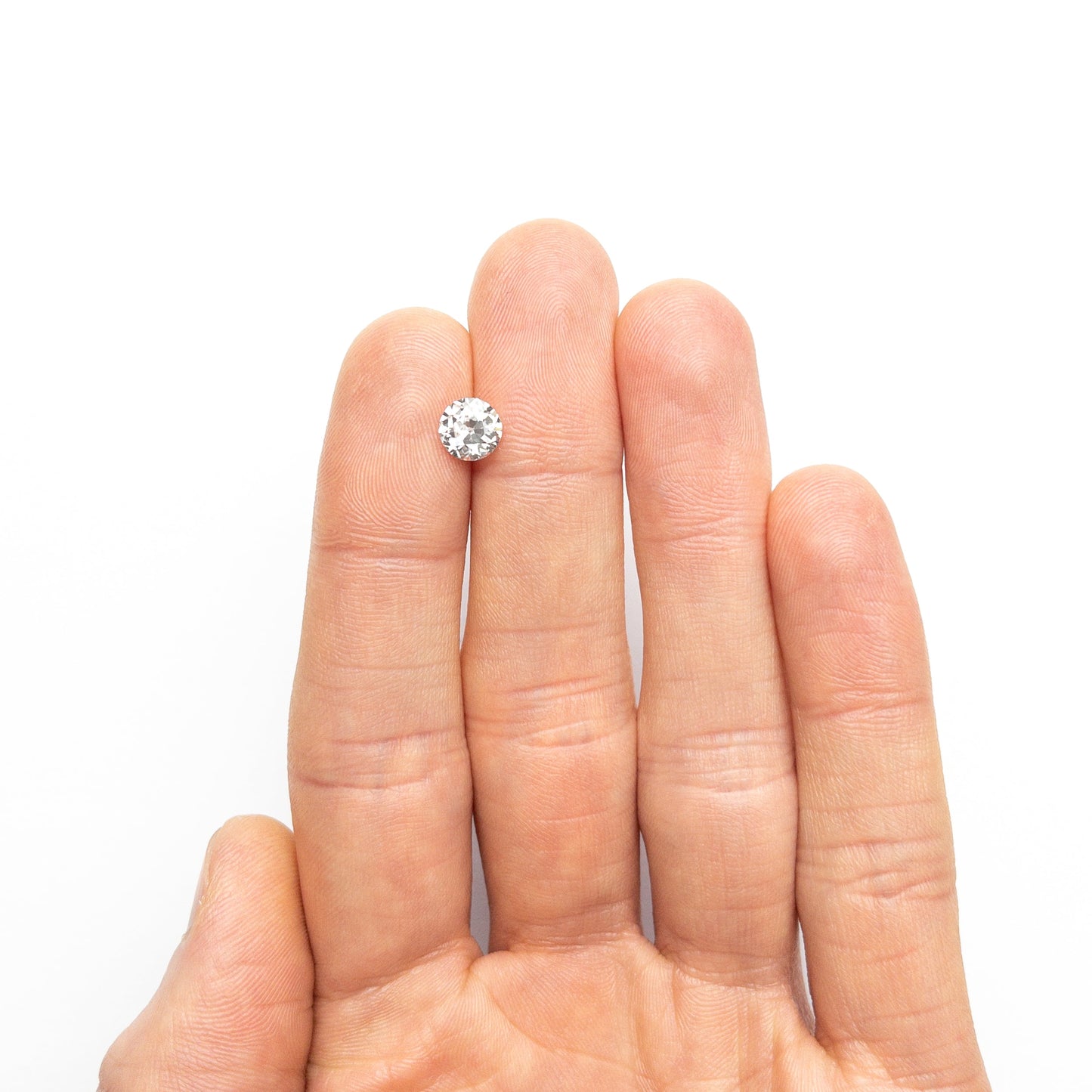 1.10ct 6.67x6.62x3.79mm GIA SI2 H Antique Old European Cut 26170-01