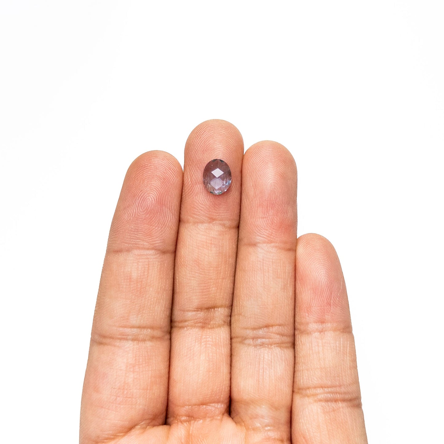 1.17ct 8.63x7.00x2.10mm オーバル ローズカットサファイア 26585-01