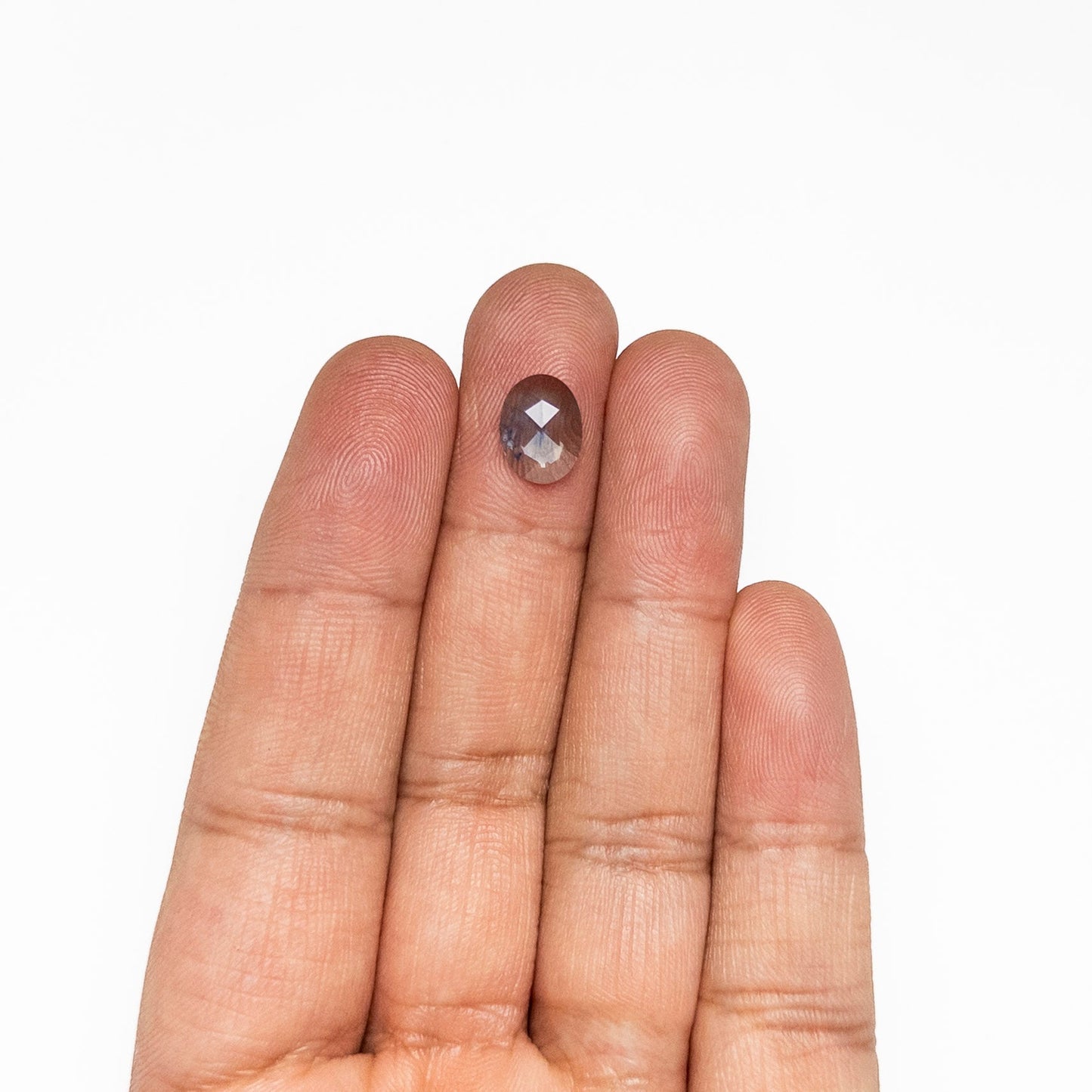 1.74ct 10.22x7.78x2.25mm オーバルローズカットサファイア 26587-01