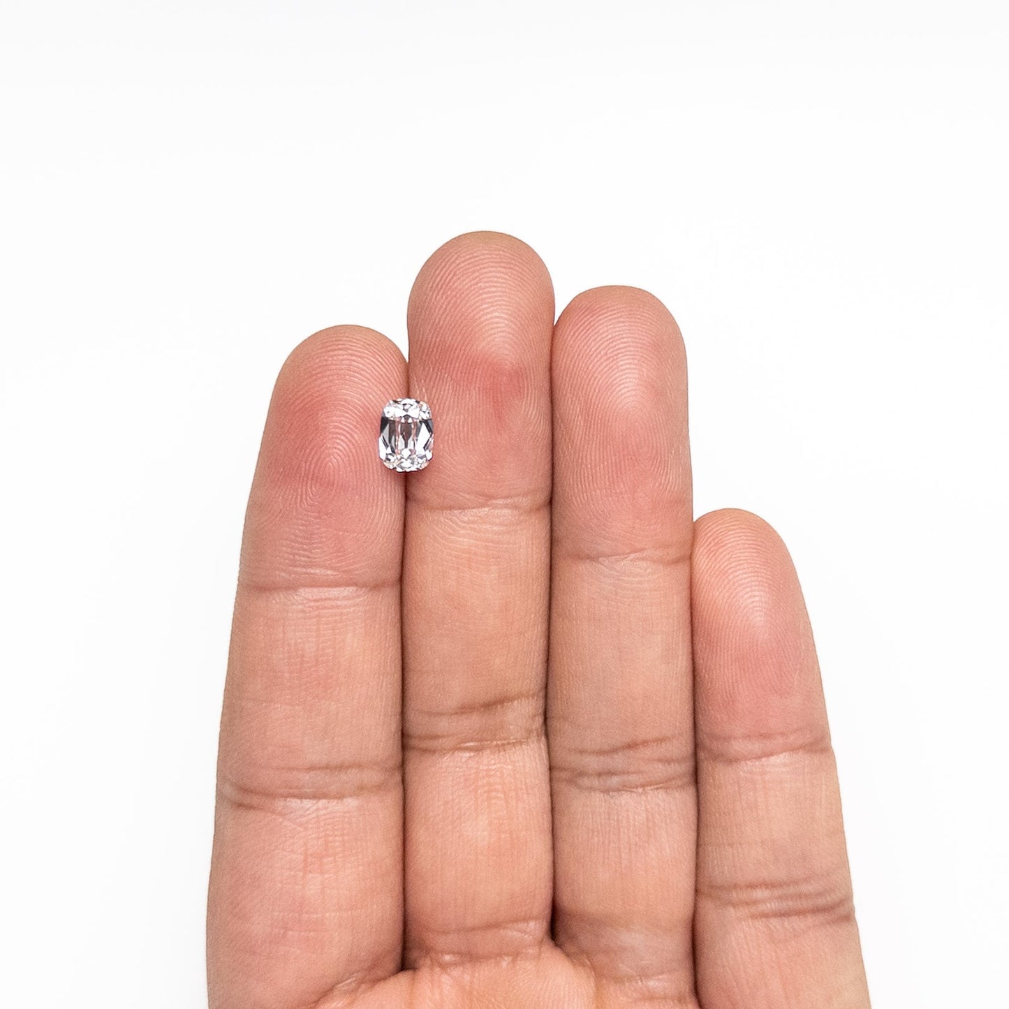 1.01ct 7.08x6.29x3.00mm VVS2 F モダンアンティーク オールドマインカット 26744-02