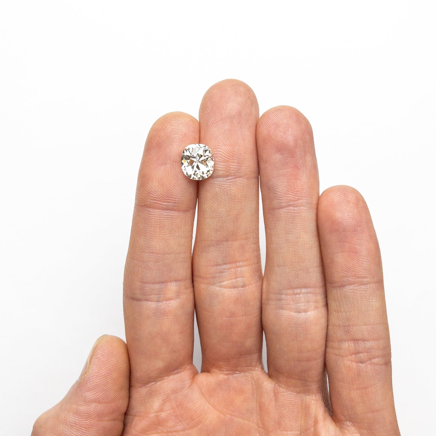 3.35カラット 9.52x8.78x5.78mm GIA SI1 OP アンティーク オールドマインカット 26771-01