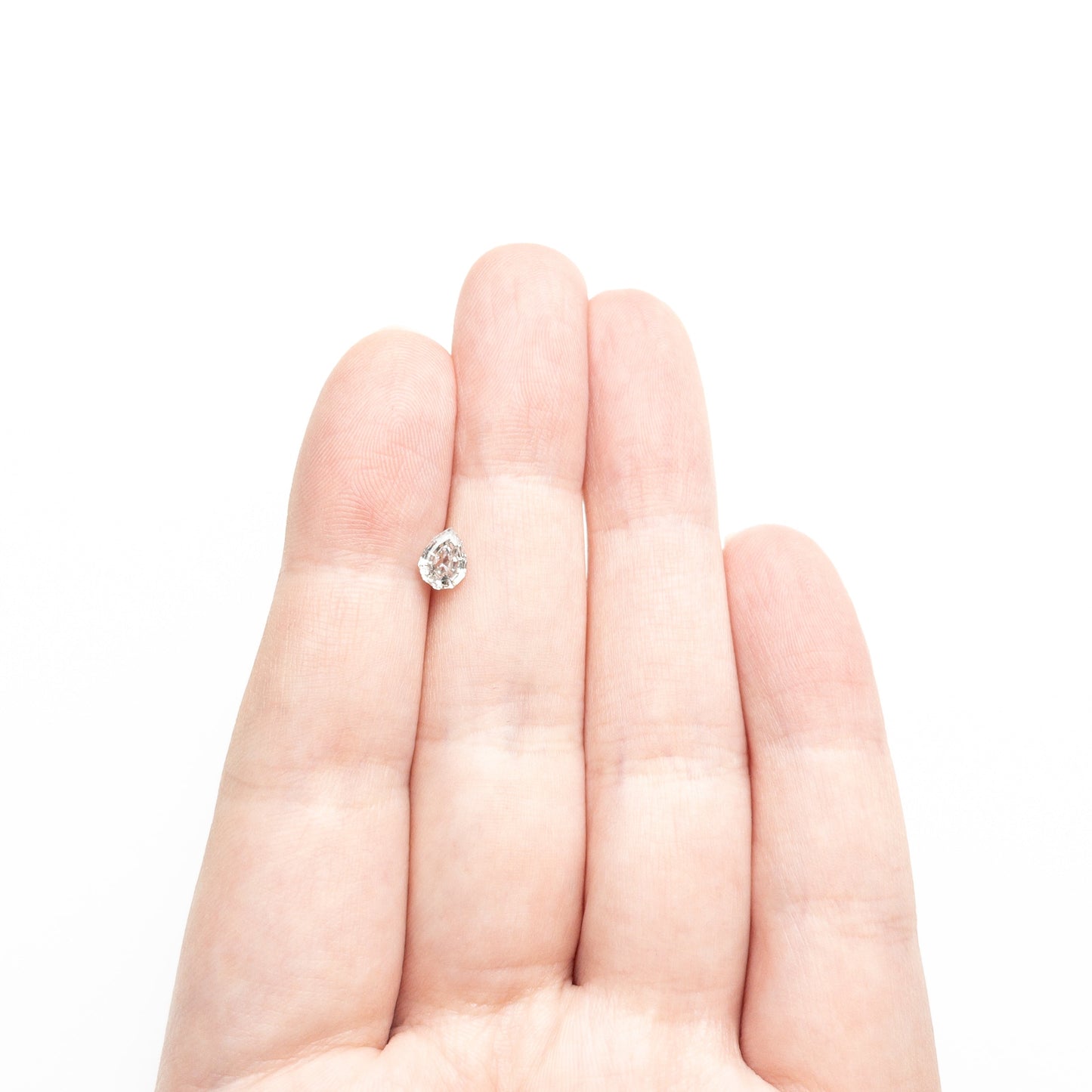 0.63ct 6.36x4.67x2.97mm ジオペア ステップカット 🇨🇦 27026-01