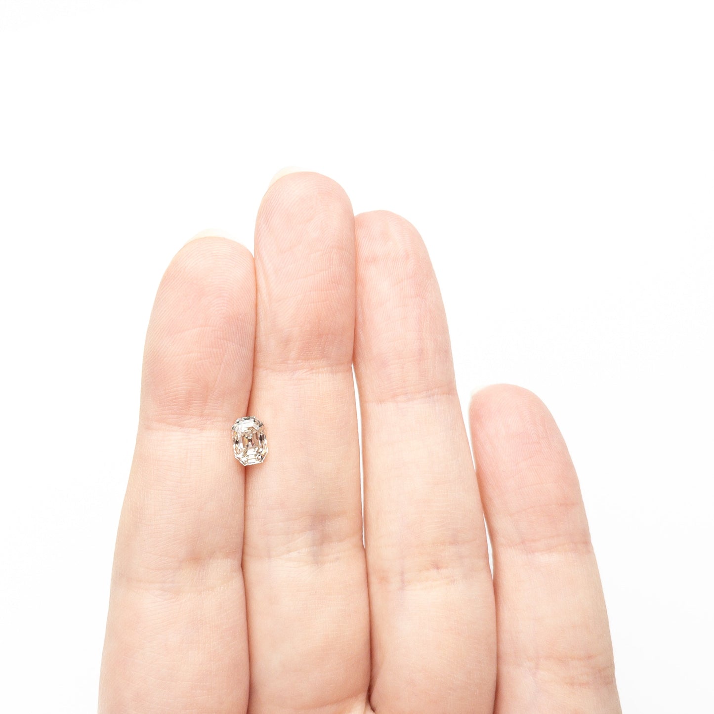 0.91ct 6.52x4.57x3.45mm SI1 L Cut Corner Rectangle Step Cut 🇨🇦 27257-01