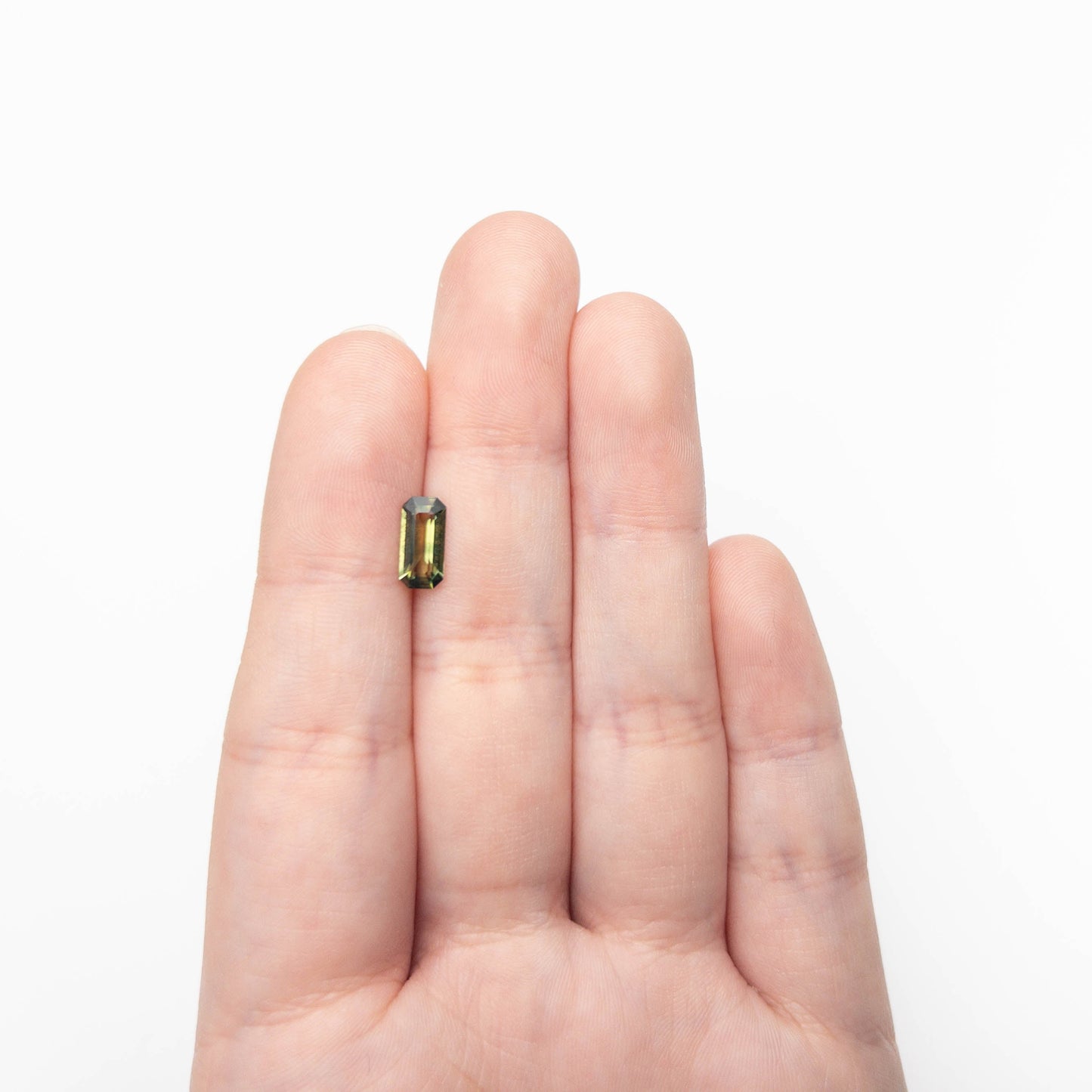 1.10ct 9.42x4.42x2.71mm コーナーカット レクタングル ステップカット サファイア 27329-01