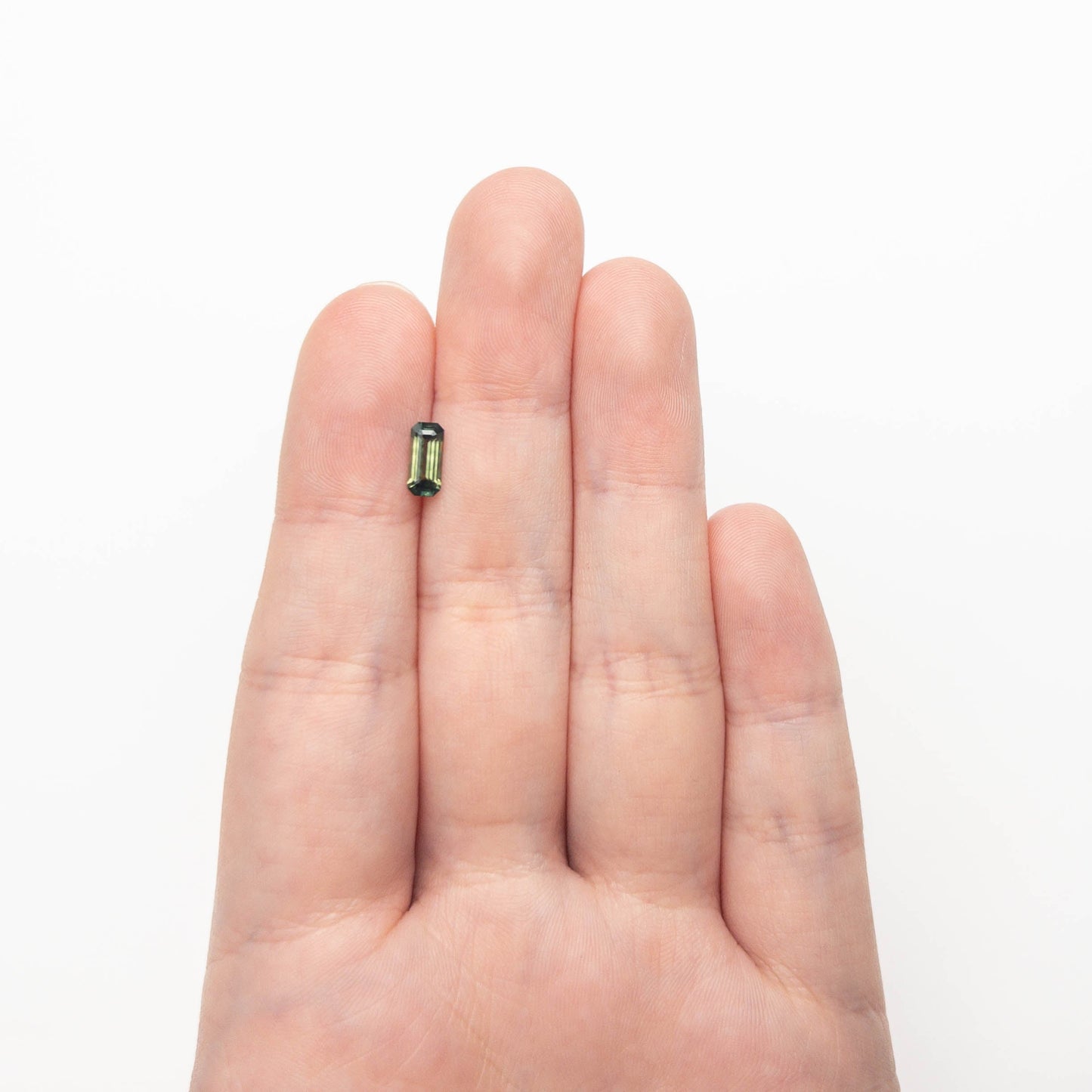 0.78ct 8.00x3.57x2.63mm Cut Corner Rectangle Step Cut Sapphire 27336-56