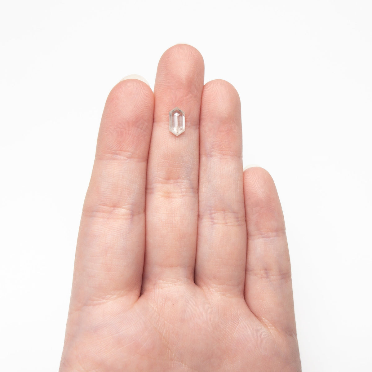 1.19ct 9.07x4.90x2.87mm ヘキサゴン ローズカット 27536-18