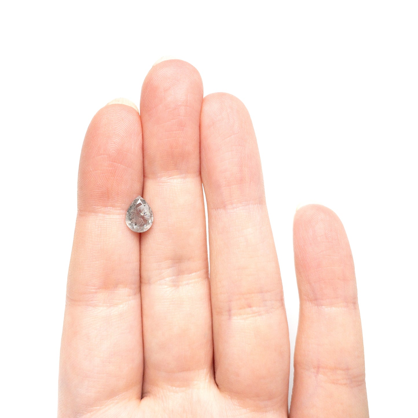 1.72カラット 8.72x6.48x3.61mm ペア ローズカット 27536-37