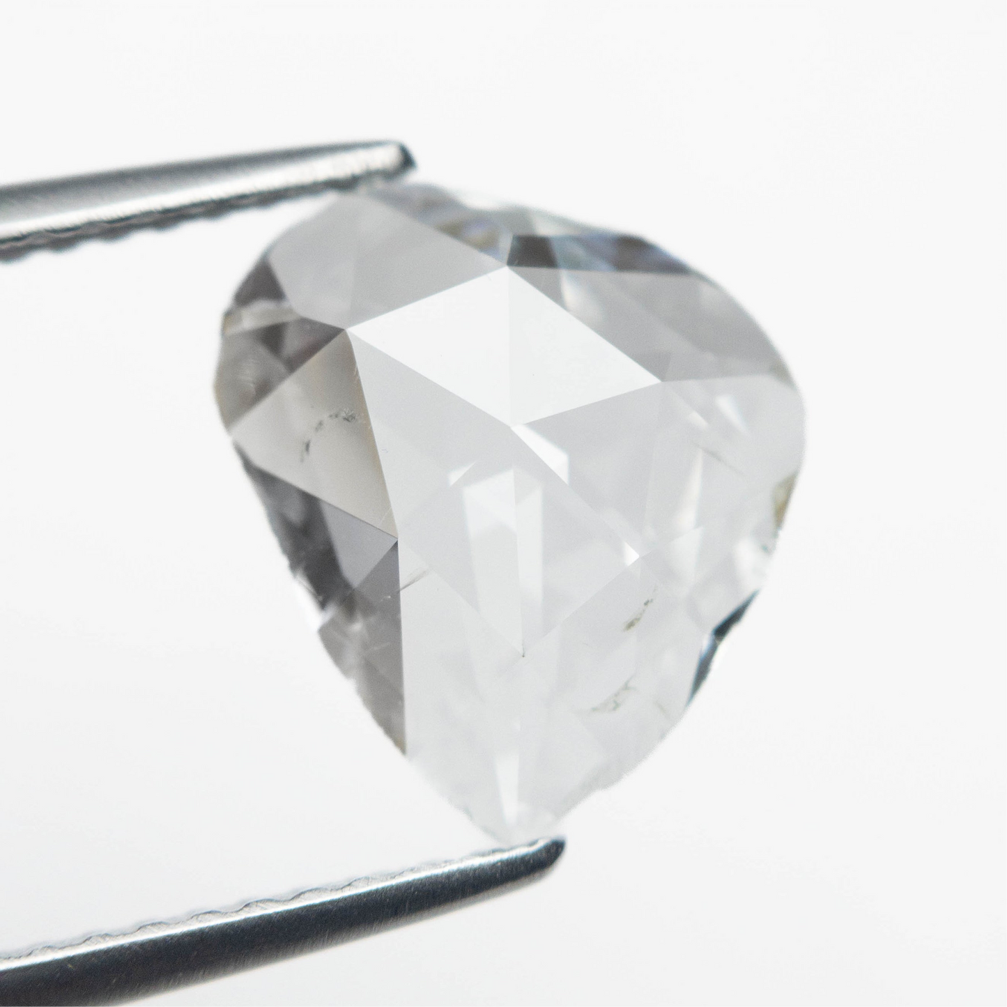 1.51ct 10.94x9.90x2.50mm SI2+ HI アンティーク アモルファス ローズカット 23108-01