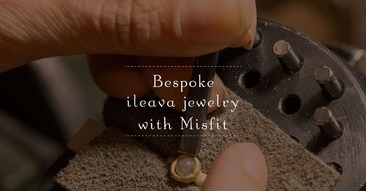 Misfitのソルトアンドペッパーダイヤモンド – Bespoke ileava jewelry