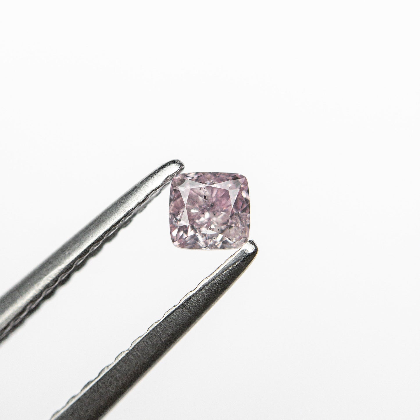 0.20ct 3.16x3.01x2.15mm GIA SI2 ファンシーパープルピンク クッションブリリアント 🇦🇺 24098-01