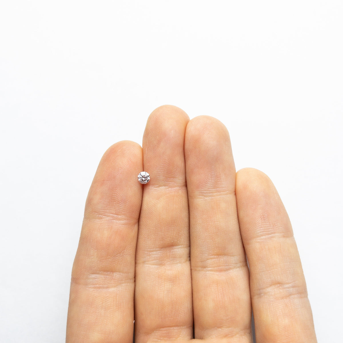 0.24ct 4.09x4.06x2.43 GIA ファンシー パープリッシュ ピンク ラウンド ブリリアント 24166-01