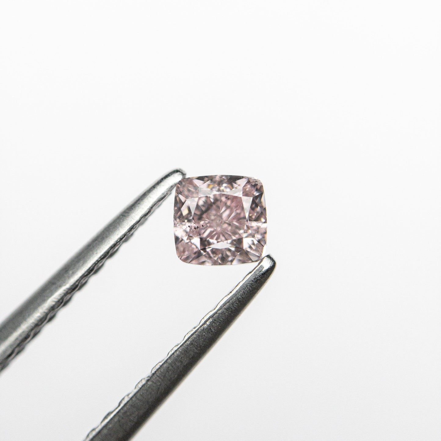 0.30ct 3.44x3.36x2.63mm GIA SI1 ファンシーピンク クッションブリリアント 🇦🇺 24103-01