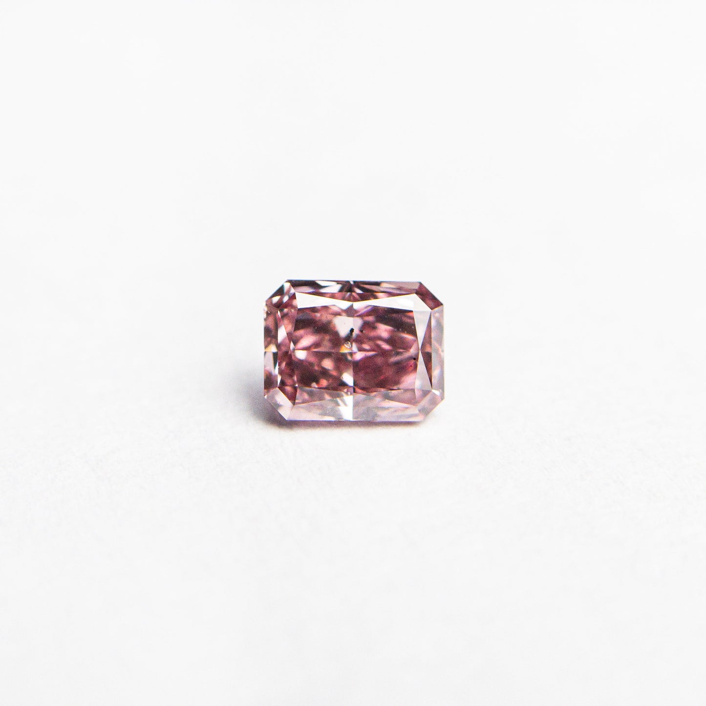 0.30ct 4.22x3.28x2.29mm GIA SI2 ファンシー ピンク カット コーナー レクタングル ブリリアント 24156-01