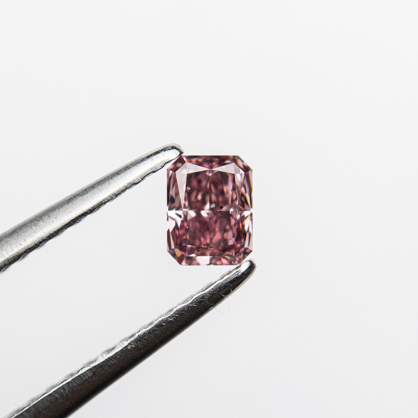 0.30ct 4.22x3.28x2.29mm GIA SI2 ファンシー ピンク カット コーナー レクタングル ブリリアント 24156-01