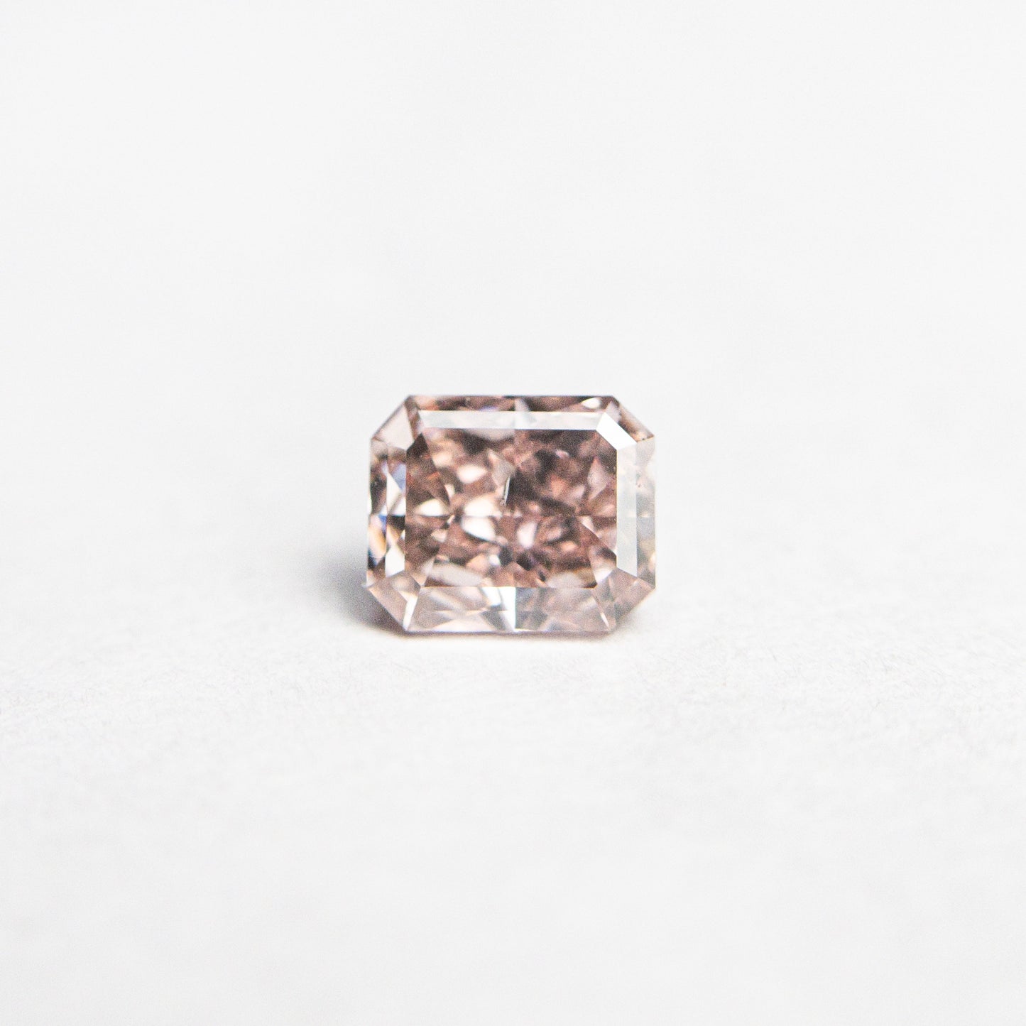 0.36ct 4.46x3.68x2.31mm GIA SI1 ファンシー オレンジ ピンク カット コーナー レクタングル ブリリアント 🇦🇺 24123-01