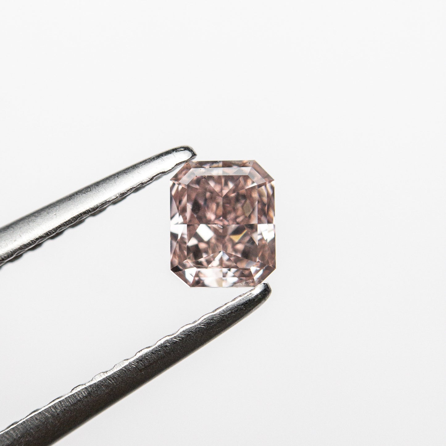 0.36ct 4.46x3.68x2.31mm GIA SI1 ファンシー オレンジ ピンク カット コーナー レクタングル ブリリアント 🇦🇺 24123-01