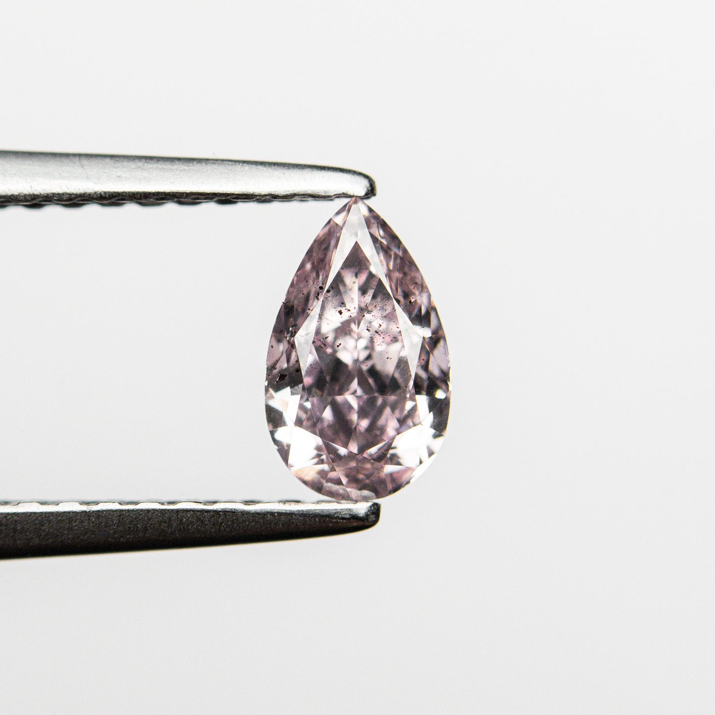 0.50ct 6.68x4.07x2.65mm GIA SI2 ファンシー パープリッシュ ピンク ペア ブリリアント 🇦🇺 24125-01