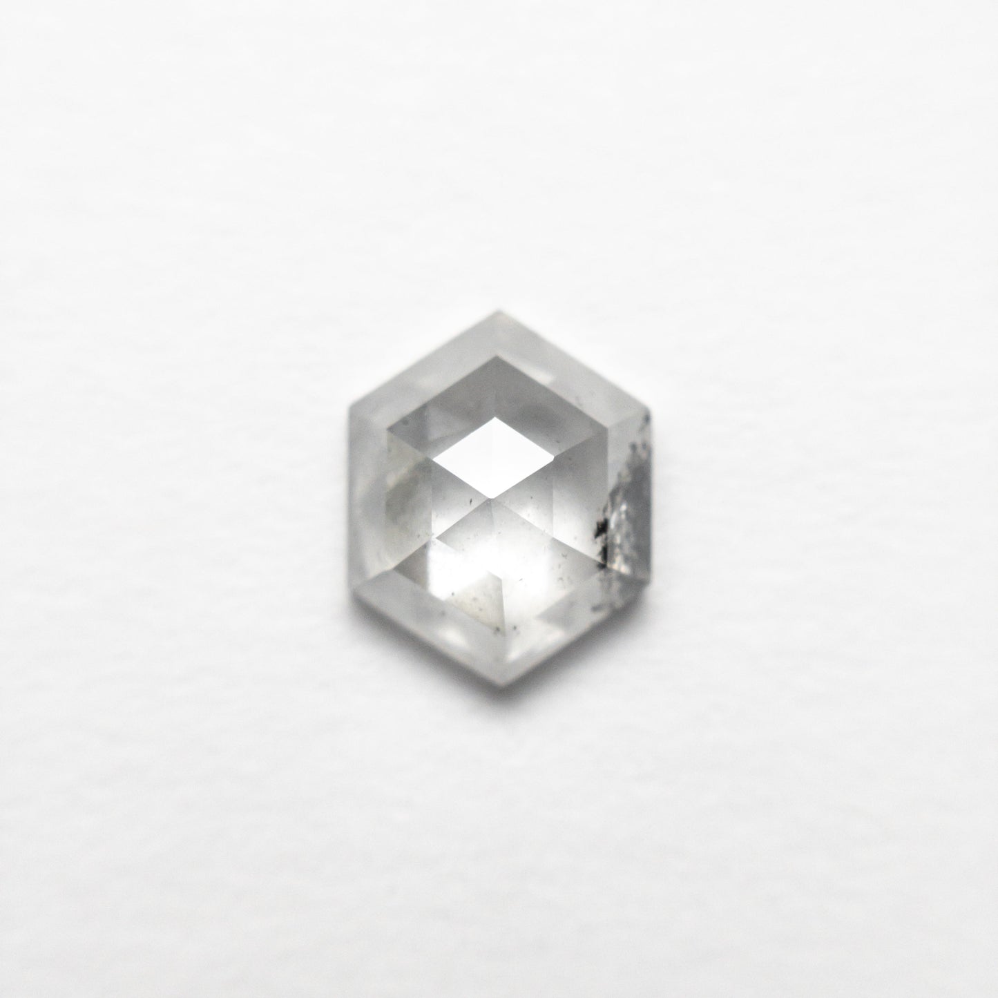 1.10ct 7.39x5.97x3.05mm ヘキサゴン ローズカット 18386-08