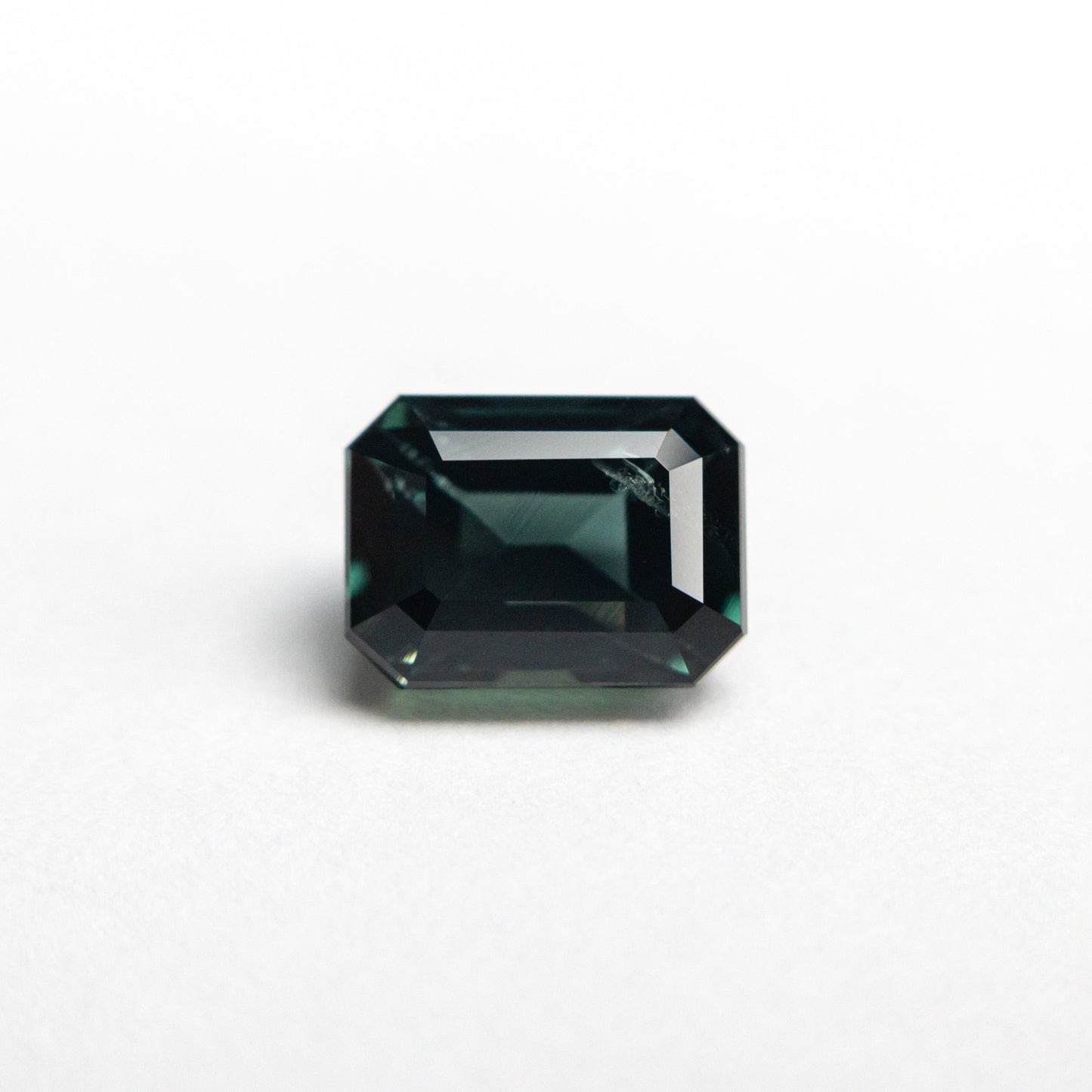 1.60ct 6.85x5.07x4.31mm カット コーナー レクタングル ステップ カット サファイア 18971-45