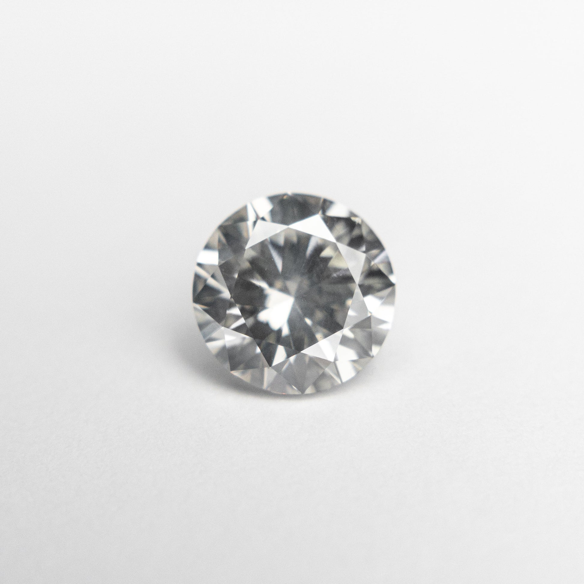 1.01ct 6.40x6.36x3.90mm GIA Faint Grey Round Brilliant 19000-01 - Misfit Diamonds