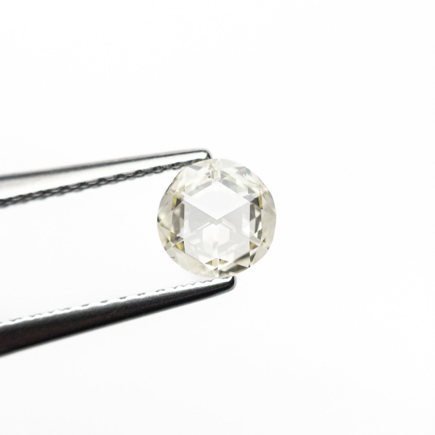 0.50ct 5.38x5.31x2.12mm SI2 QR ラウンド ダブルカット 19017-10