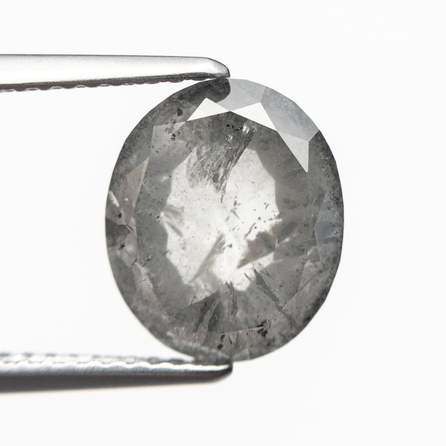 3.47ct 10.59x8.92x4.02mm オーバル ダブルカット 19061-04