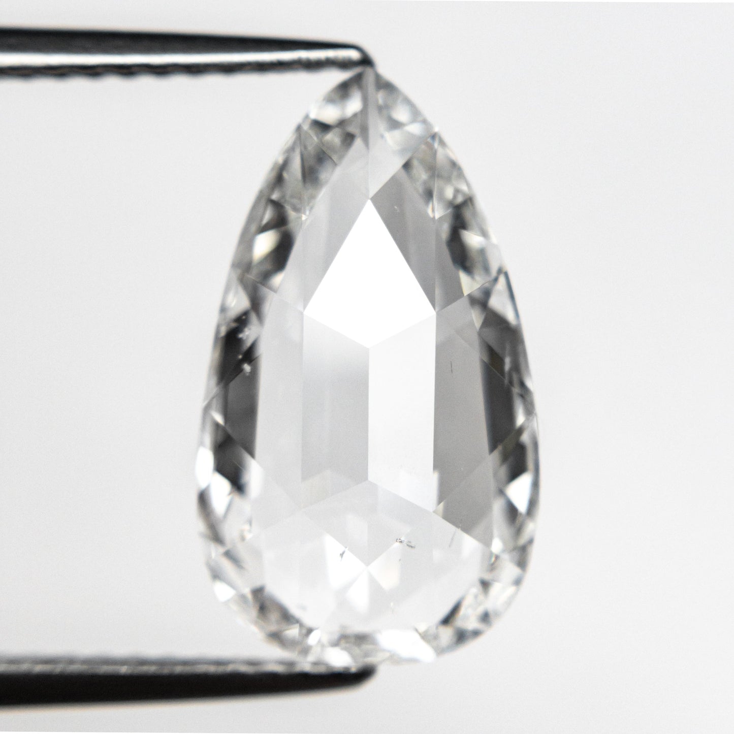 3.33ct 15.13x8.69x3.22mm GIA SI1 E ペアー ローズカット 19157-01